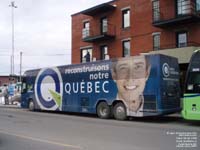 Fleur de Lys 3894 - Parti Québécois - 2000 Prevost H3-45 (ex-leased Angel Tours)